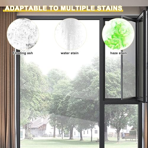 Yeria 4 Stück Mikrofaser Ersatztuchk,Geeignet für Kärcher Fensterreiniger Ersatzteile,Kärcher Fenstersauger Ersatzteile für Mikrofaser-Mop-Pads,Fensterwischer für Kärcher WV2 WV5 WV6 Plus Premium