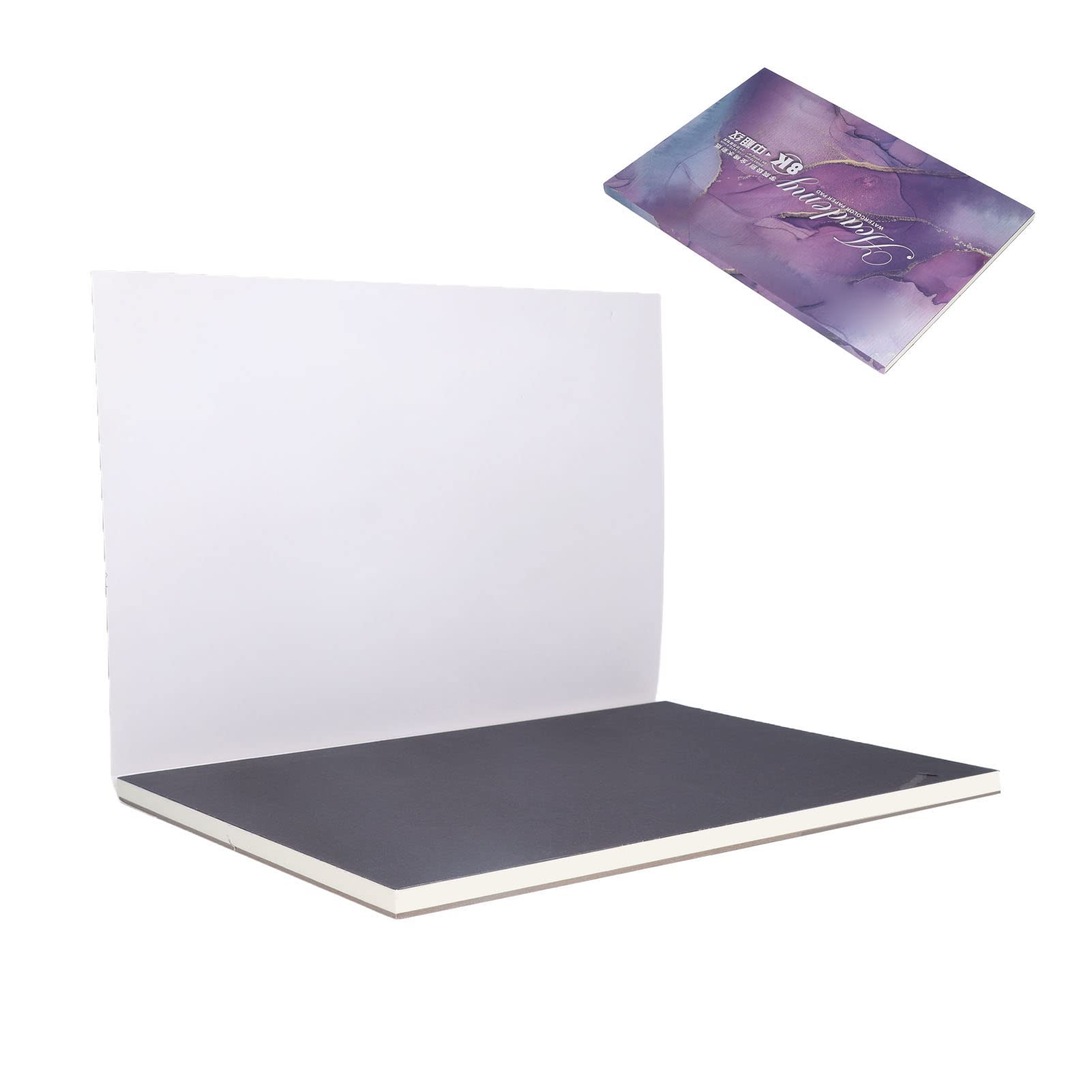 Papier akwarelowy, średnio gruboziarnisty, szybko wchłaniający wodę, gruby i trwały, praktyczne akcesoria malarskie dla artystów zajmujących się grafitem