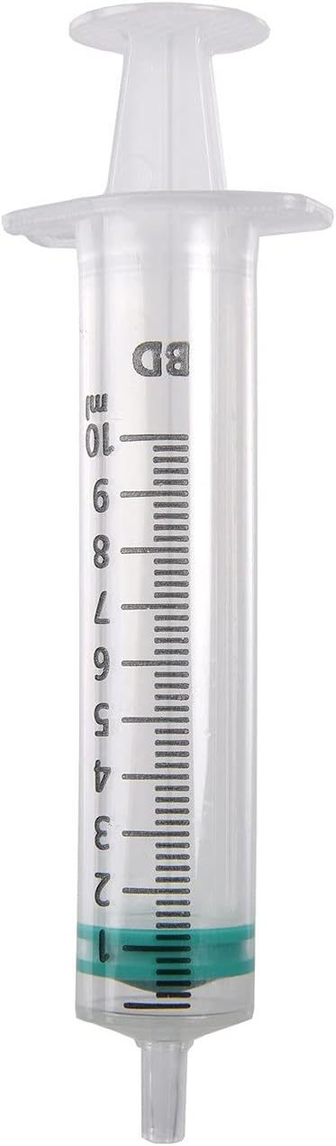 BD 10ml Sterile Disposable Medicine Syringes - 100