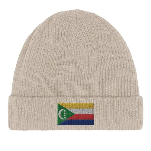Bonnet en coton drapeau des Comores pour porter l'histoire de l'archipel sur soi