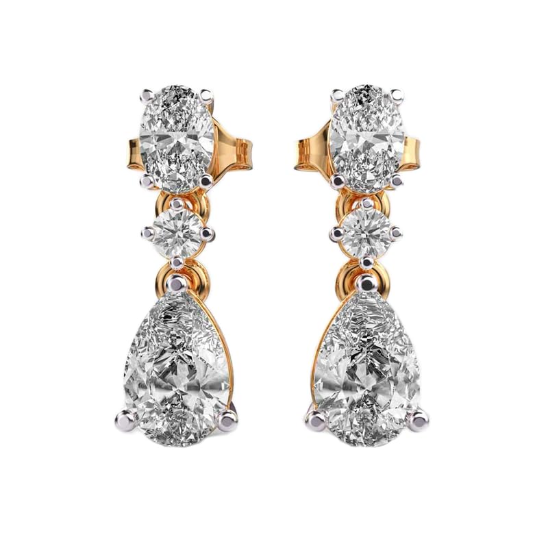 Pendentif Regard Séduisant Argent 925, offrez un éclat éternel aux formes poire et ronde