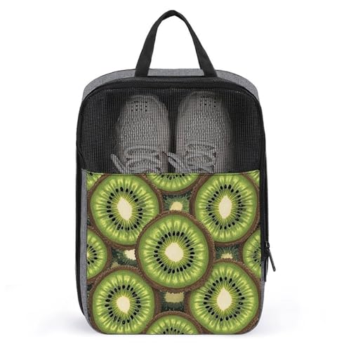 Bolsa organizadora de zapatos de viaje Kiwi impermeable con cremallera para deporte