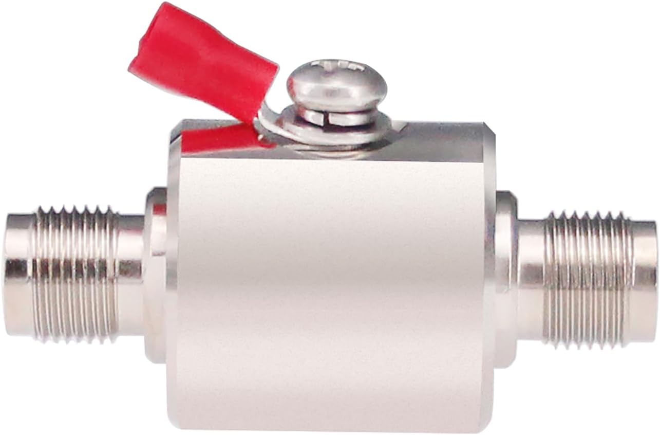 1pc Coaxial Lightning Arrestor TNC Lighting Protection Device TNC Female to Female Connector DC-3Ghz 50 Ohms(L03)