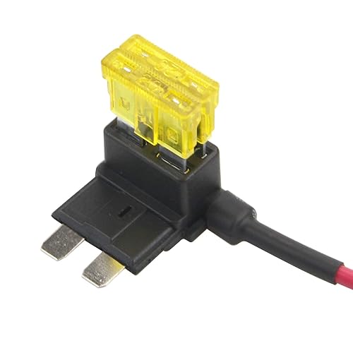 Miniatura 6 de ZOOKOTO Paquete de 5 fusibles adaptador de grifo de 12 V con fusible de hoja ATO ATC estándar de 30 A para coches, camiones, barcos