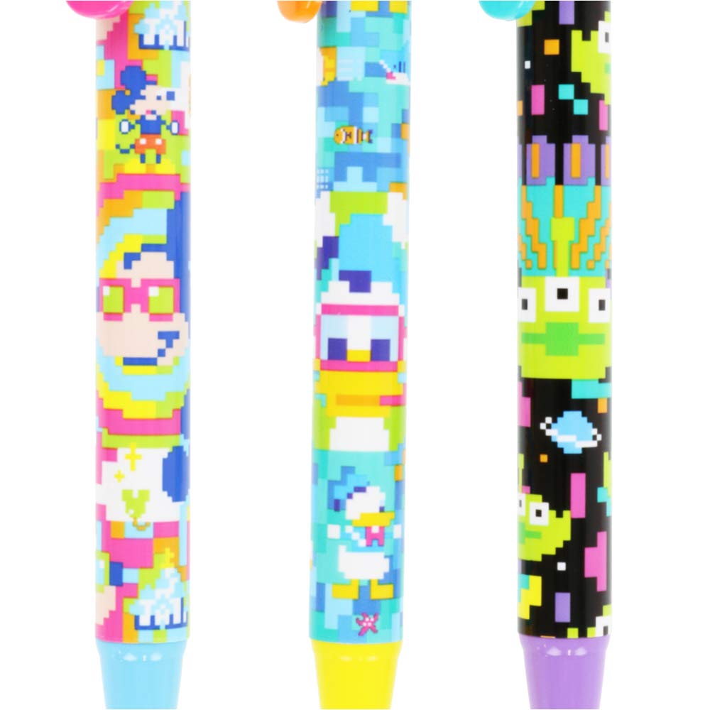 Amazon.co.jp: ボールペン 3本 セット 黒 (デジタルデザイン) ペン