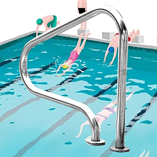 Barandal de Seguridad para Piscina con Base y Cubiertas miniatura 1