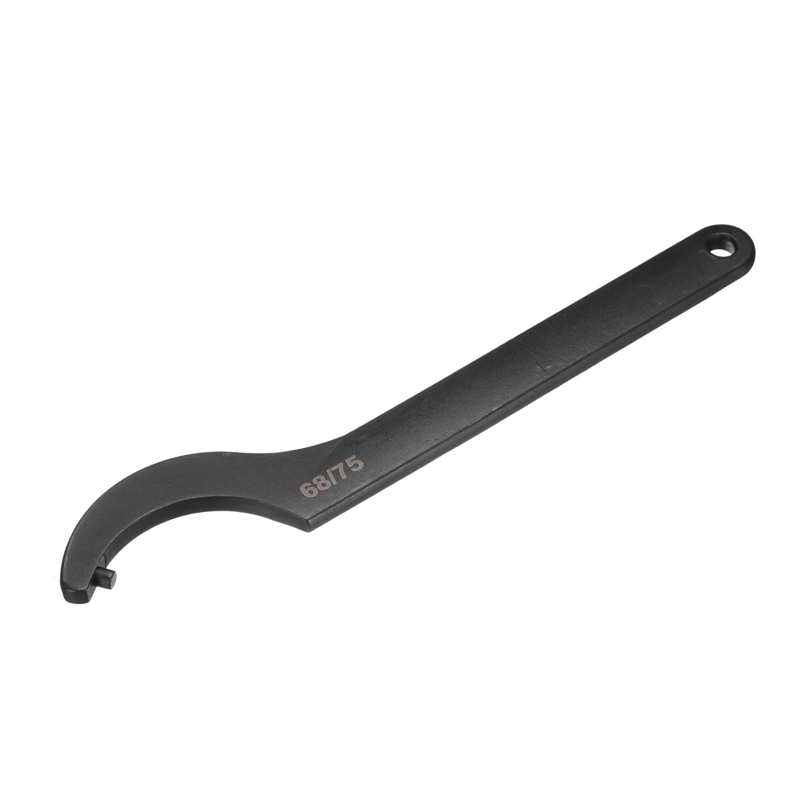 QUARKZMAN C Hook Spanner Wrench, 68-75mm C Pin Motocyklowy Nakrętka Chrom Wanad Spanner Narzędzie do kluczy z 6 mm okrągłą głowicą do maszyn, pojazdów, mechaników