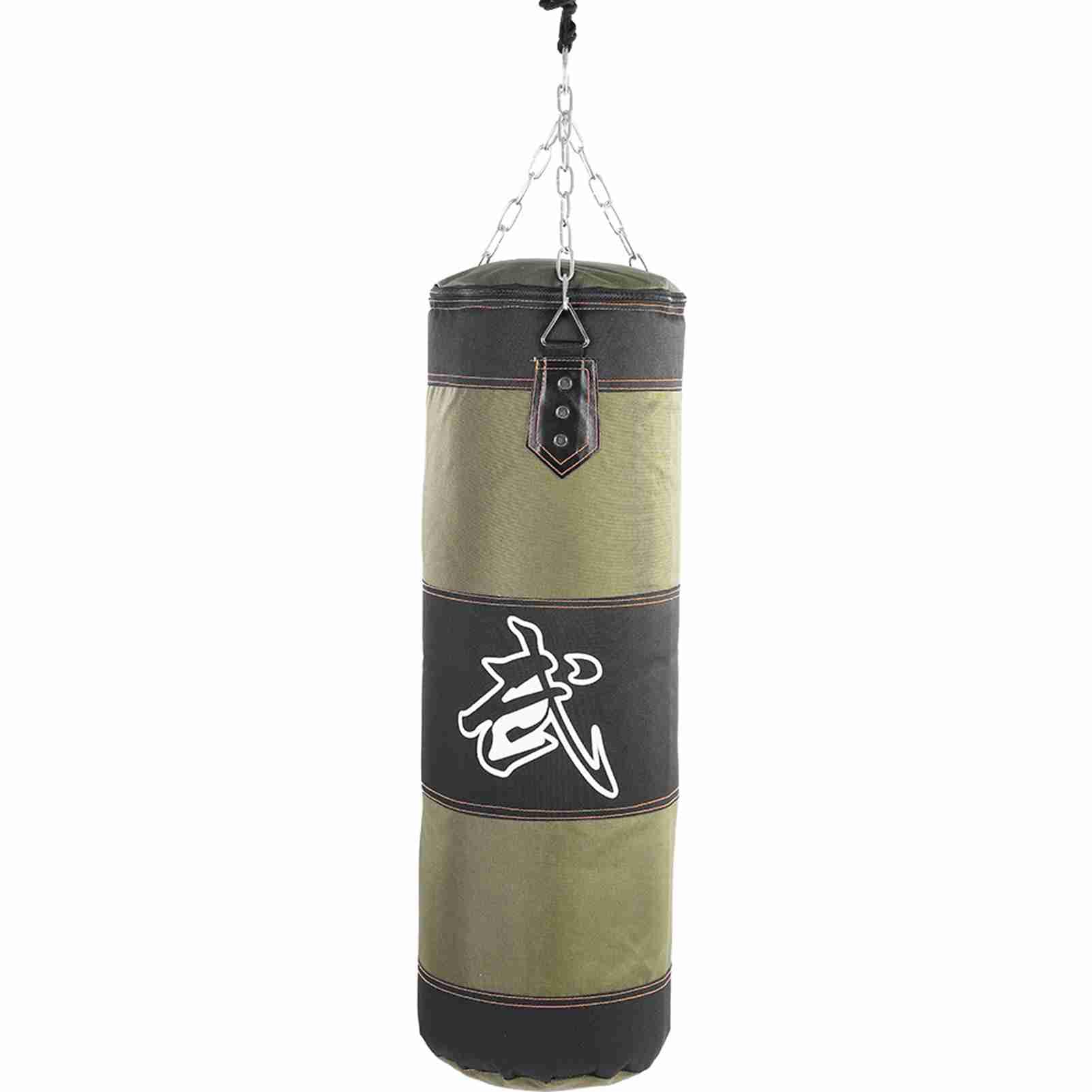Sacco di Sabbia Vuoto con Assorbimento degli Urti per Allenamenti di Boxe e Arti Marziali a Casa o in Palestra