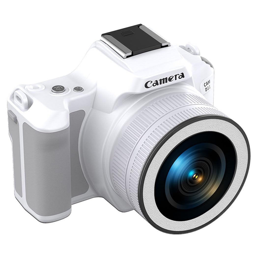Minicâmera digital D11 HD de 48 MP com câmera dupla e câmera CCD