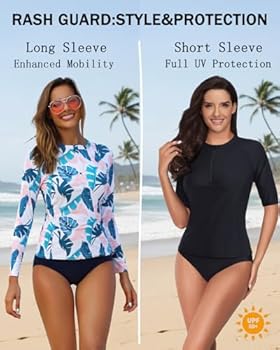 POP Surf - Eendelig Badpak met Lange Mouw en UPF 50 voor Dames | Roxy