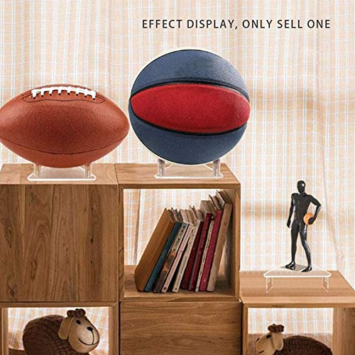 Soaying Acrylic Ball Stand - Holds Footballs, Basketballs, Volleyballs or Soccer Balls - Display Stand or Holder - Image 3