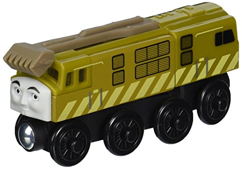 Fisher-Price Thomas & Friends Wooden Railway, Talking Diesel 10 - Battery Operated
