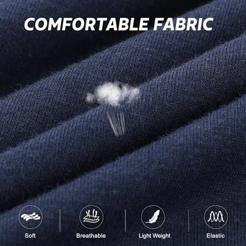 BAMBOO COOL Mens Pajama Set Bamboo Viscose Cotton Soft Lightweight Loungewear Sleepwear Long Sleeve and Pants with Pockets2