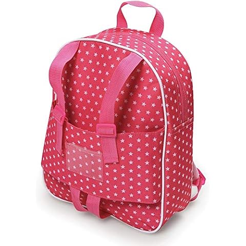 Badger Basket Doll Travel Backpack for 18 Inch Dolls – Stylish and Functional Carrying Case for On-the-Go Play – Perfect for Dolls and Accessories Cover