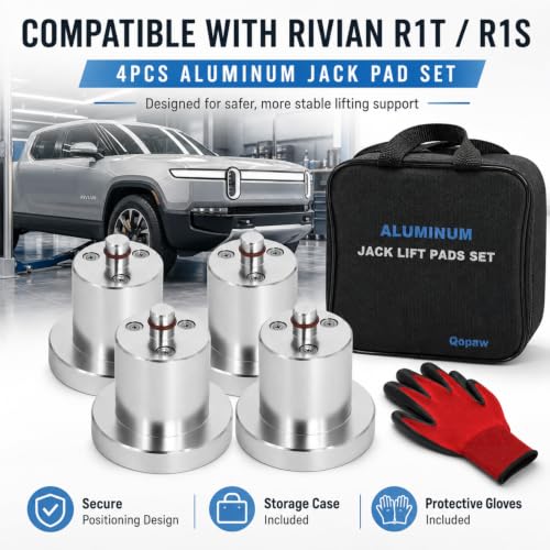 Image of Jack Puck Lifting Pads Compatible with Rivian R1T /R1S Accessories