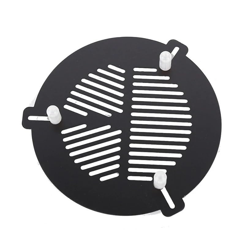 Máscara de enfoque Bahtinov para telescopio de aluminio ajustable 60-80mm 5