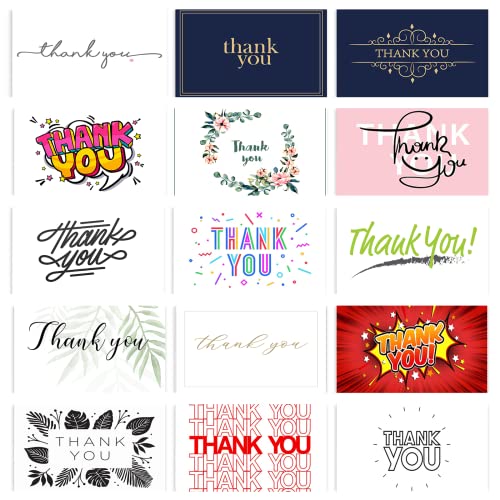 jcyif Custom Thank You Cards Personalized Business Cards 2-Sides Printed Coated Paper for Small Business - 3.5\" X 2\" - Custom Thank You Cards - Thumbnail 3