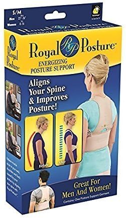 Shop4All Royal Posture Unisex Back Support - Assorted Colour (Medium)