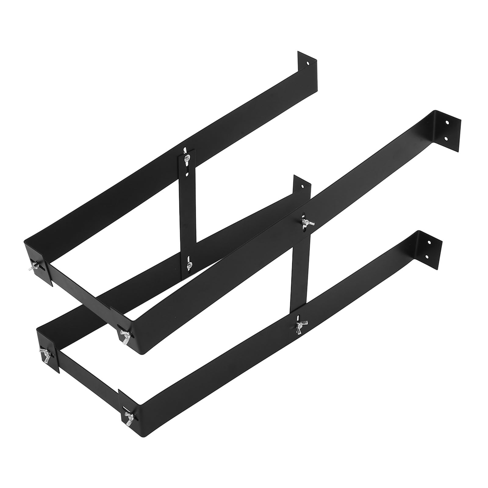 Soporte Estructura Acero para Torre Carbono al Computadora Montaje Altura Ajustable y Sólida Práctico Debajo del Escritorio para PC