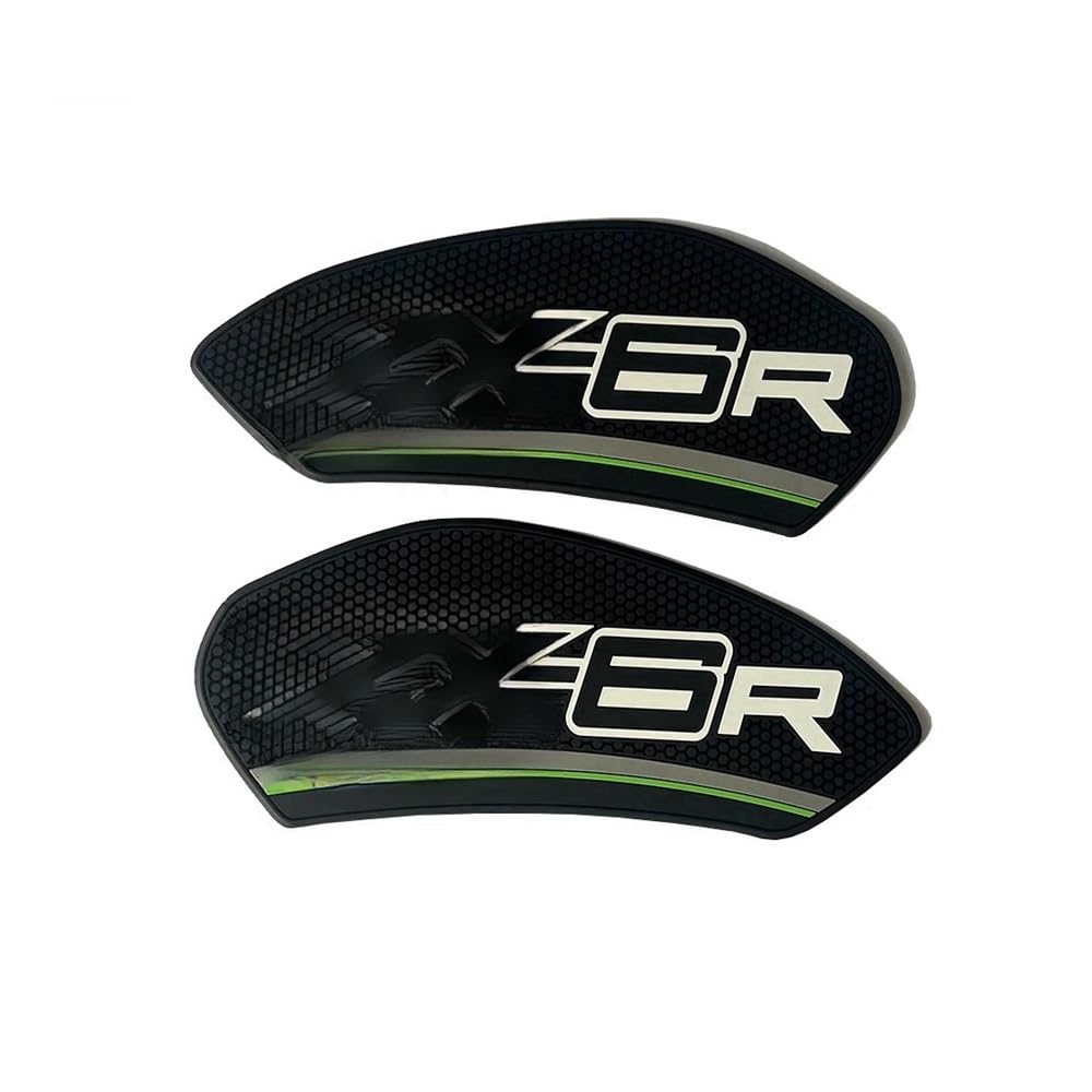 2024 Motorcycle Sticker Anti-Slip Fuel Tank Pad Side Gas Grip Traction Pads for Kawa&saki for NIN&JA ZX6R ZX-6R 2024- Fuel Traction Fuel Decal Tank
