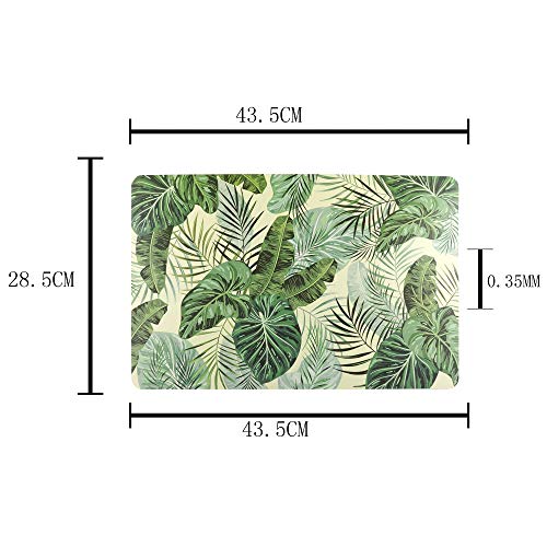 Lugar Americano de Plástico Banana Leaf 43,5cm x 28,5cm - Lyor