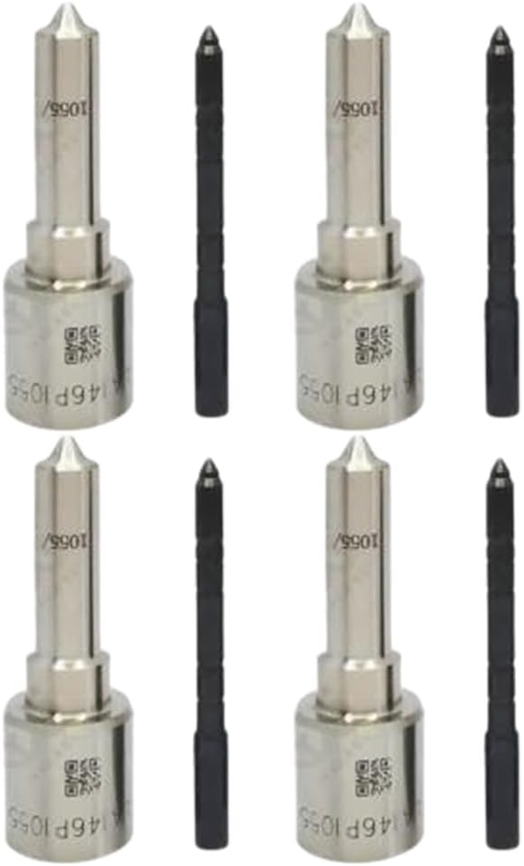 Injector Nozzle Set DSLA146P1055 Injector Fuel Rail Nozzles Tip Engine 0 433 175 308 Fit for Peugeot 206 3.7 1.4 HDi/Citroen C2 C3 0445110075 0445110135 4Pcs/Lot