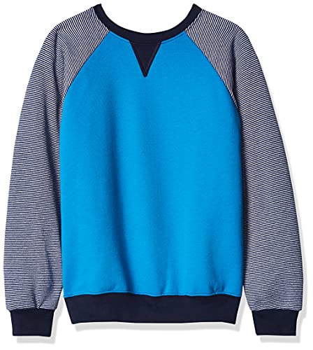 Fruit of the Loom boys Fleece Sweatshirts, Hoodies, Sweatpants & Joggers Shirt, Sweatshirt - Pacific Blue, X-Large US