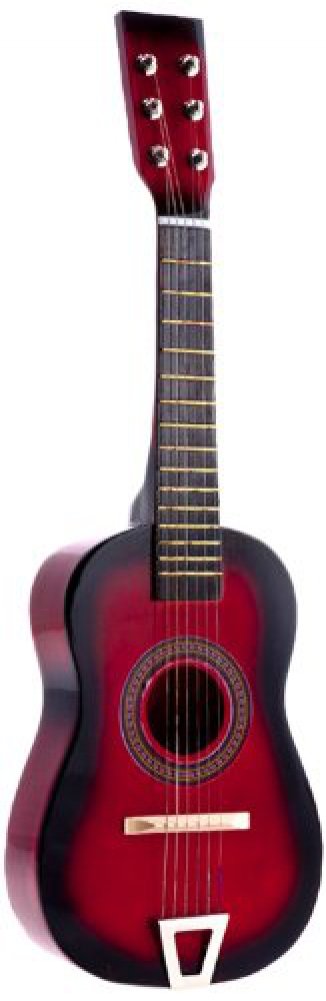Star 6 String GUITAR, Right Handed, Red (MG50-RD)