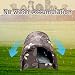 Whiwhi Katzenhaus Für Draußen Winterfest Wasserdicht Und Warm Hundehöhle Waschbar Wetterfest Katzenhöhle Tierheim Für Streuner Haustiere 60x43x40cm