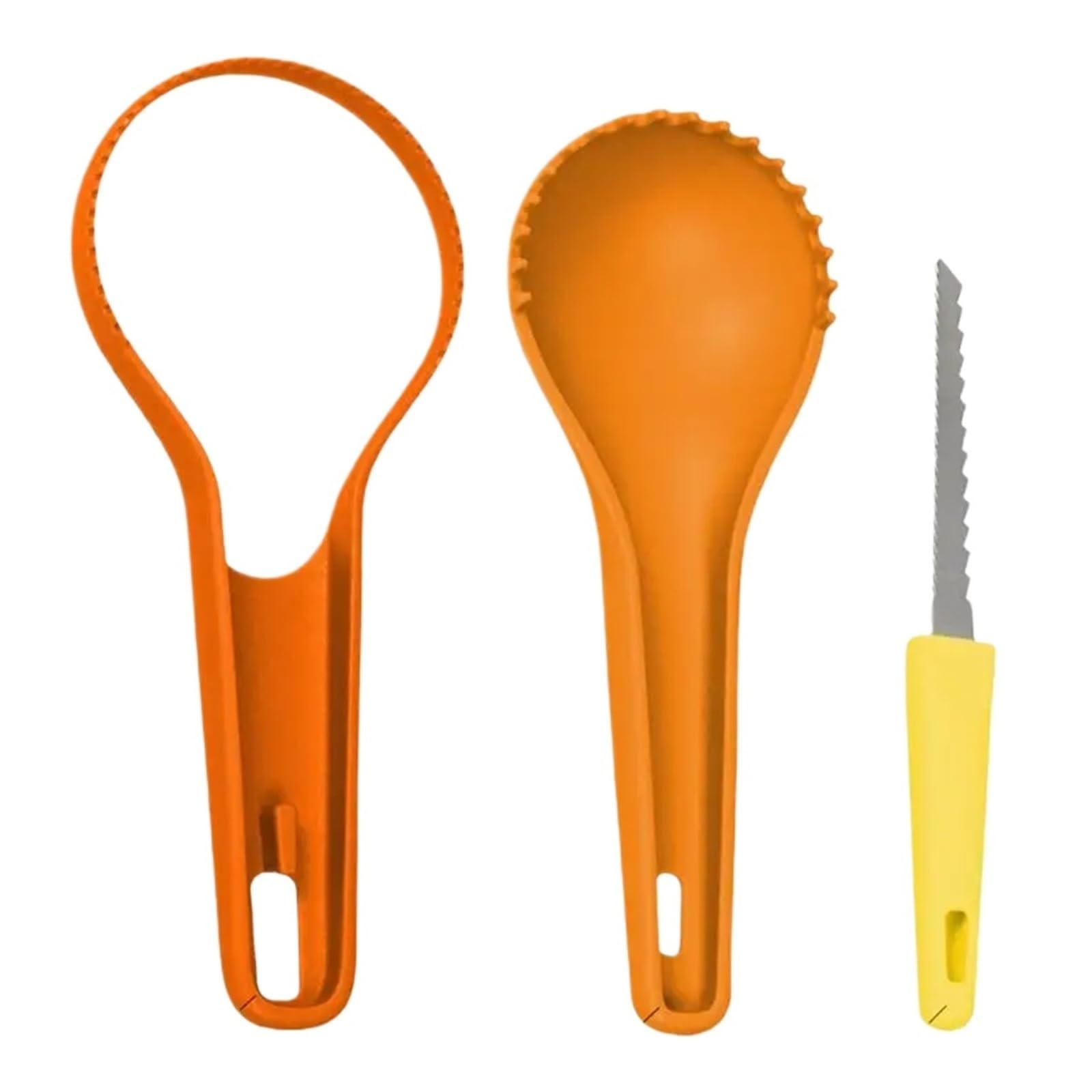 Kit de sculpture citrouille 3 pièces pour animer vos ateliers créatifs et fêtes en famille