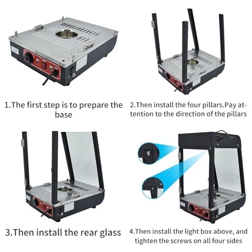 Amazon.co.jp: WJW 業務用フードウォーマー、ホットフードショーケース