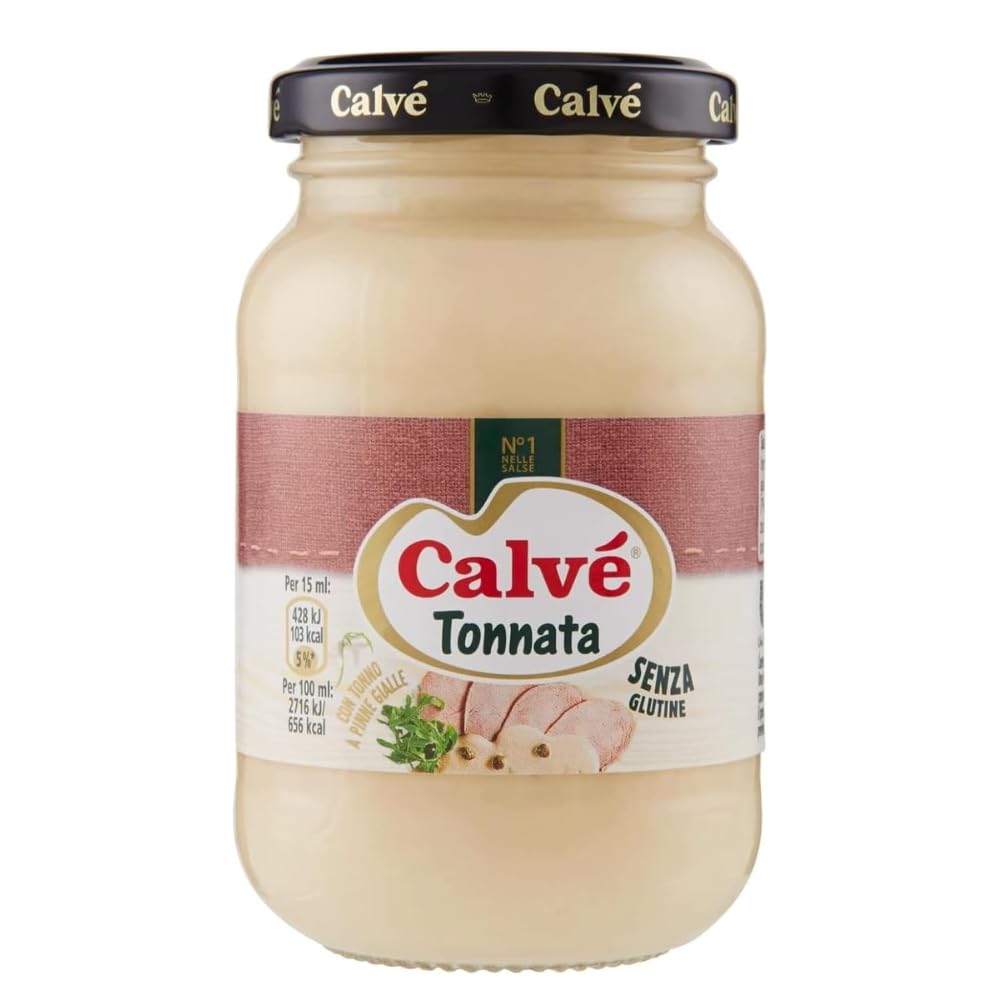 Italian Gourmet Tonnata Sauce 12x 225ml + Polpa Gratis – Cremige Thunfischsauce für Vitello Tonnato, Sandwich, Salat
