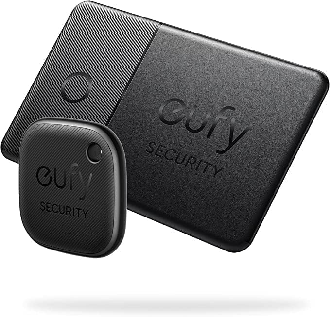 SmartTrack (negro, 1Link +1Card), funciona con Apple Find My (solo iOS), rastreador de artículos, buscador de teléfonos, resistente al agua, Android no compatible