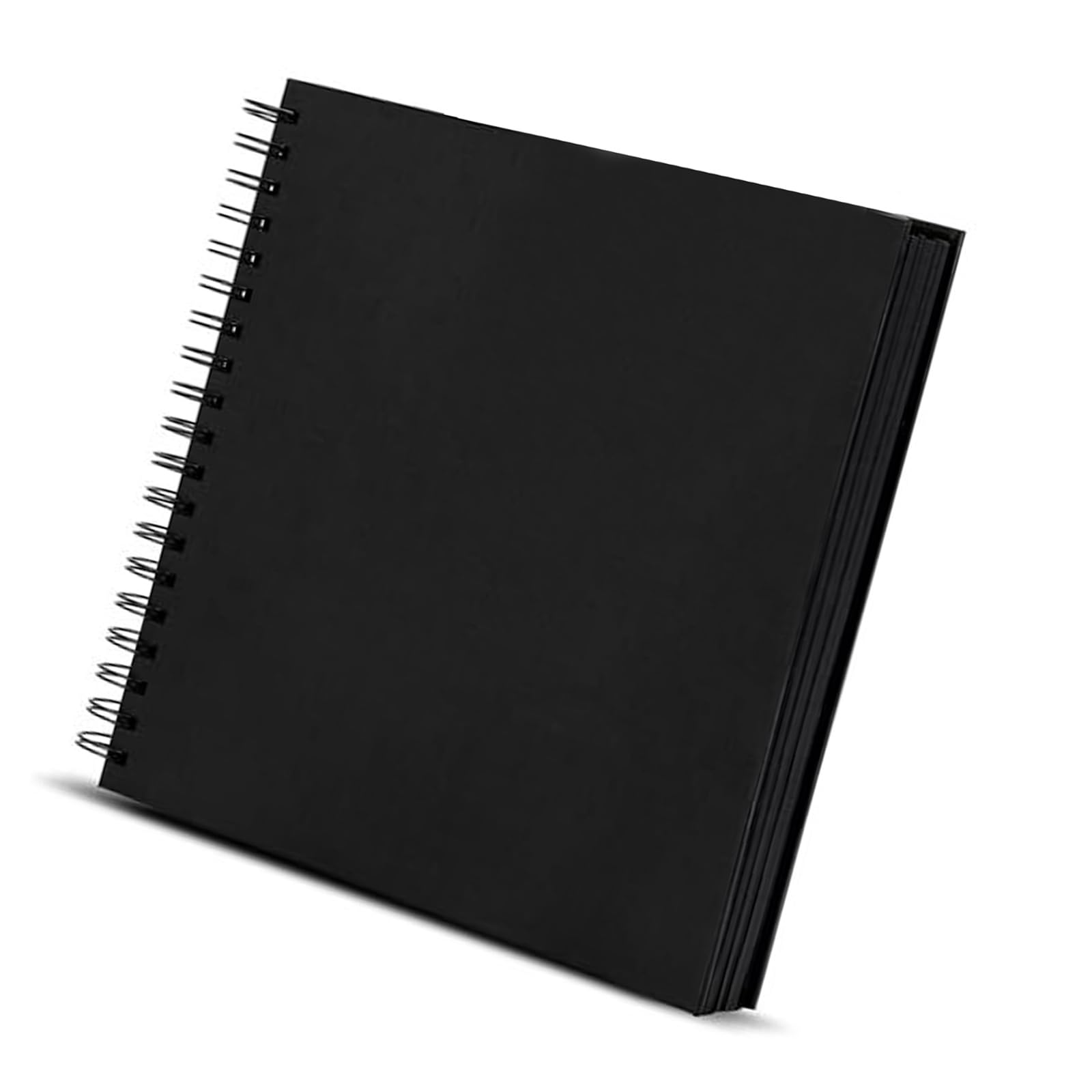 Tsophreniq Anniversary Scrapbook Photo Album Thick Paper Memories Book with 80 Pages Spirals Binding for Craft Projects Scrapbooking Album