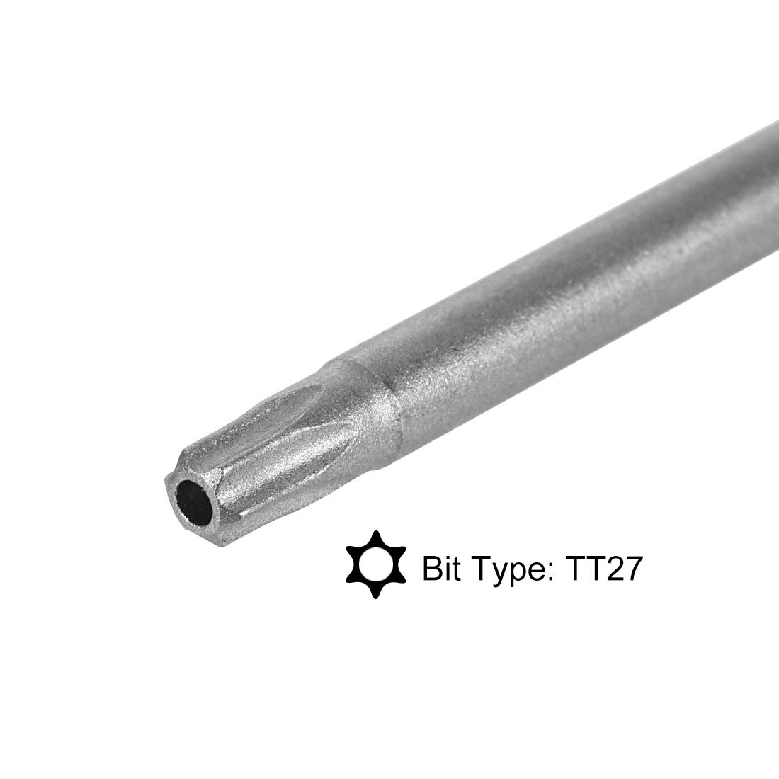 Uxcell T27 Torx-Bits Magnetisch – 15 Cm Lang, Manipulationssicher, Für Schraubendreher