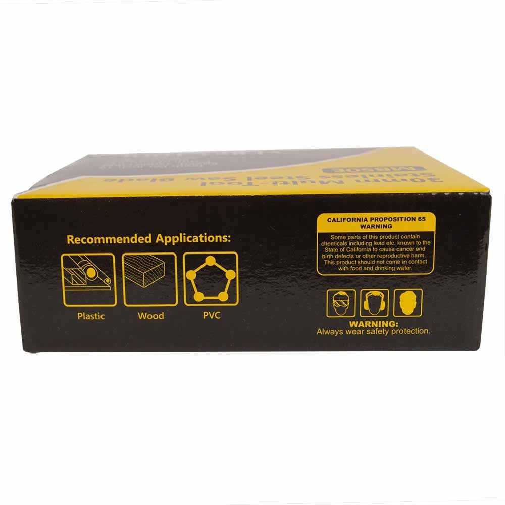 50pk rápido corte madera y plástico multiherramienta cuchillas compatibles con Fein Multimaster por Hardin