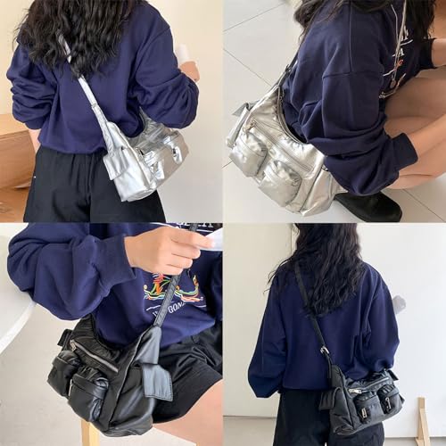 Sac à main décontracté en cuir synthétique aux finitions soignées