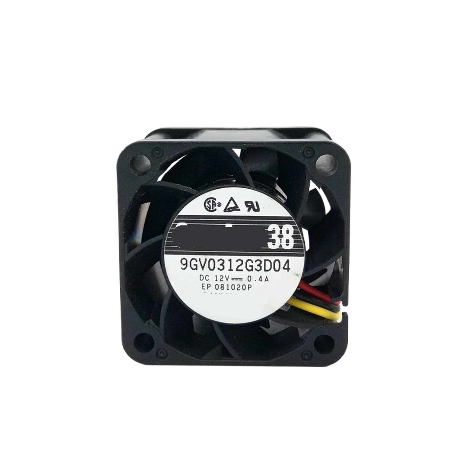 PEQYUACTE 9GV0312G3D04 DC12V 0.40A 38 * 38 * 28MM 3.8CM Cooling Fan