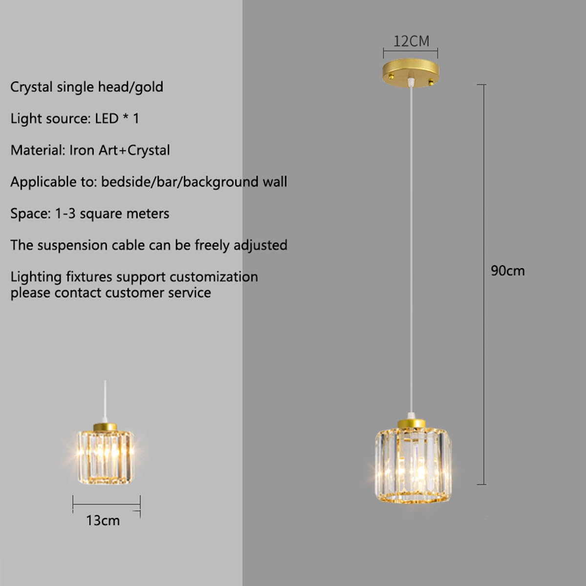 Villa Soggiorno Luce Apparecchi di Illuminazione di Lusso Scala Duplex Creativa, Lampadario Lungo Moderno a LED Semplice e atmosferico in Cristallo Nero
