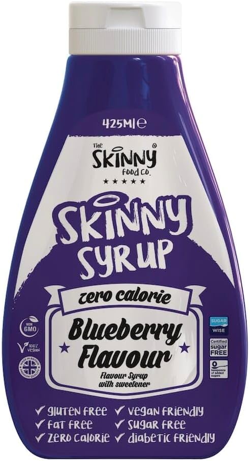 Skinny Syrup 425ml Blueberry