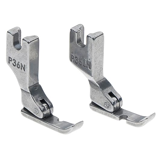 P36LN and P36N Industrial Sewing Machine Cording Zipper Presser Foot for Juki, Brother, Singer Sewing Machine