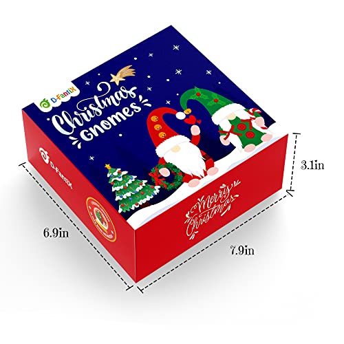 D-FantiX Christmas Gnomes Plush, 2 Pack Handmade Elf Santa Tomte Swedish Gnome Scandinavian Figurine Nordic Gnomes Plush Christmas Elf Doll Christmas Decoration Ornaments for Home Decor Gift - Image 9