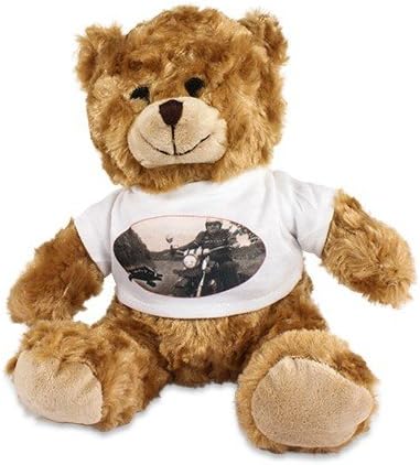 Plusch Teddy Tim Mit Individuell Bedrucktem T Shirt Foto Logo Bild Sitzhohe Ca 200 Mm Mit Bedruckbarem Shirt Mit Wunschmotiv Amazon De Spielzeug