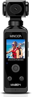 Konica 4K Ultra HD Wi-Fi Enabled Pocket Camcorder
