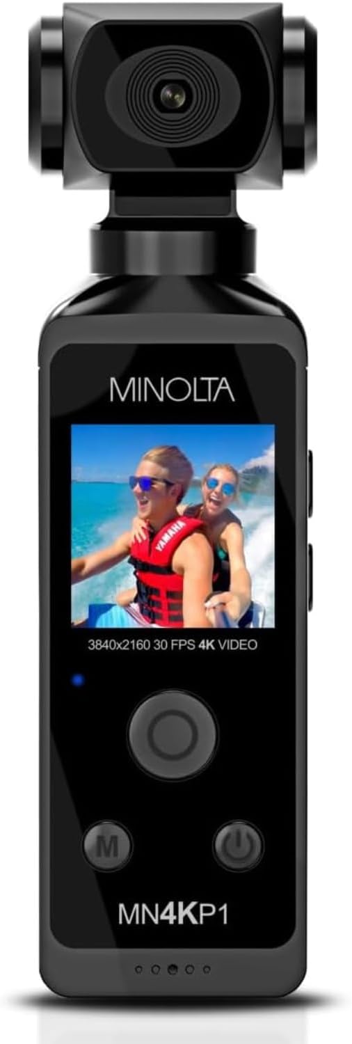 Konica 4K Ultra HD Wi-Fi Enabled Pocket Camcorder