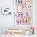 Pegboard Shelf & Pegboard Hooks/Brackets - Pegboard Accessories | Wooden Shelf (White)