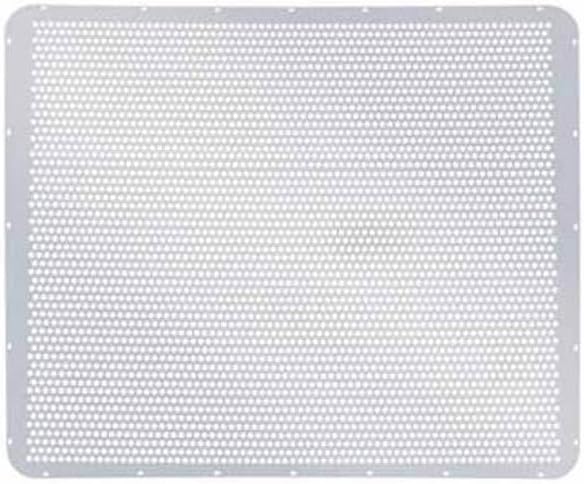Replacement For PETERBILT 379 127 BBC YEAR 2000 STAINLESS STEEL LONG NOSE GRILLE WSTRAIGHT ROUND HOLE CUTOUTS by Technical Precision
