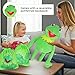 Kermit Frog Hand Puppet with Backpack, Funny Kermit Plush Puppet for Role Play, Kermit Stuffed Toy Birthdays Gift for Fans & Kids