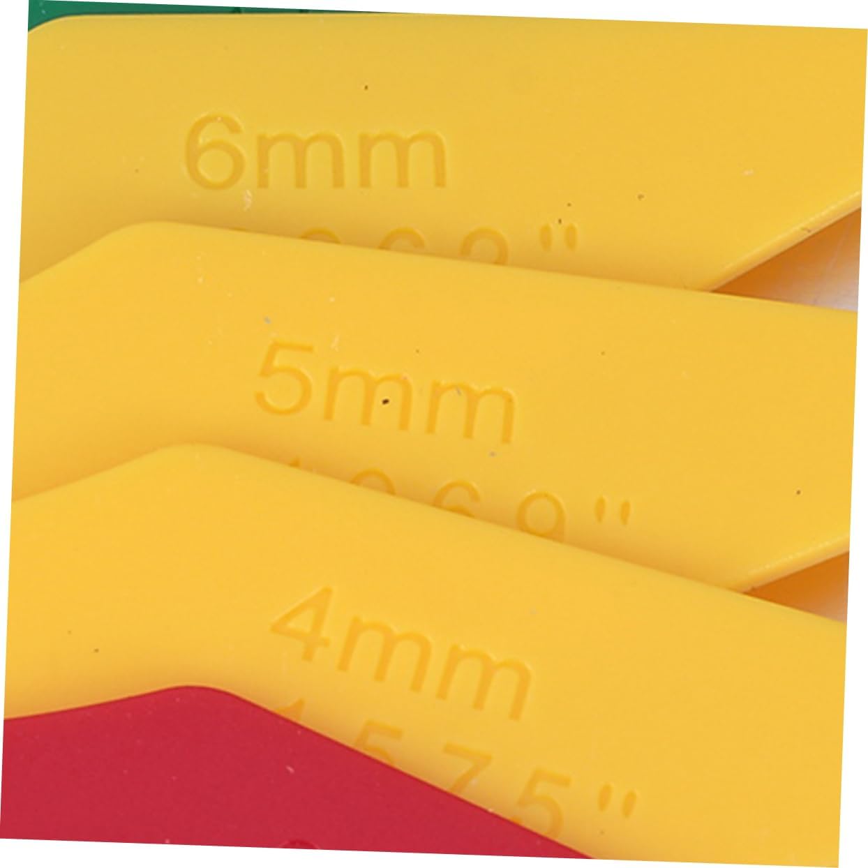 Mikinona 3pcs Brake Gauge Tool Kit for Accurate Brake Pad Measurement for Safe Vehicle Performance Easy to Use and Multifunctional