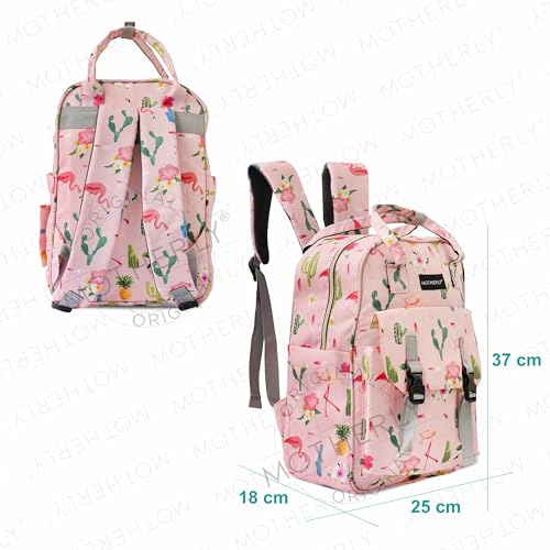 Image of Motherly Baby Diaper Bags for Mothers, Backpack for Mom for Travel